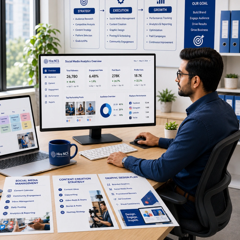 HireNCS Social Media Marketing Services